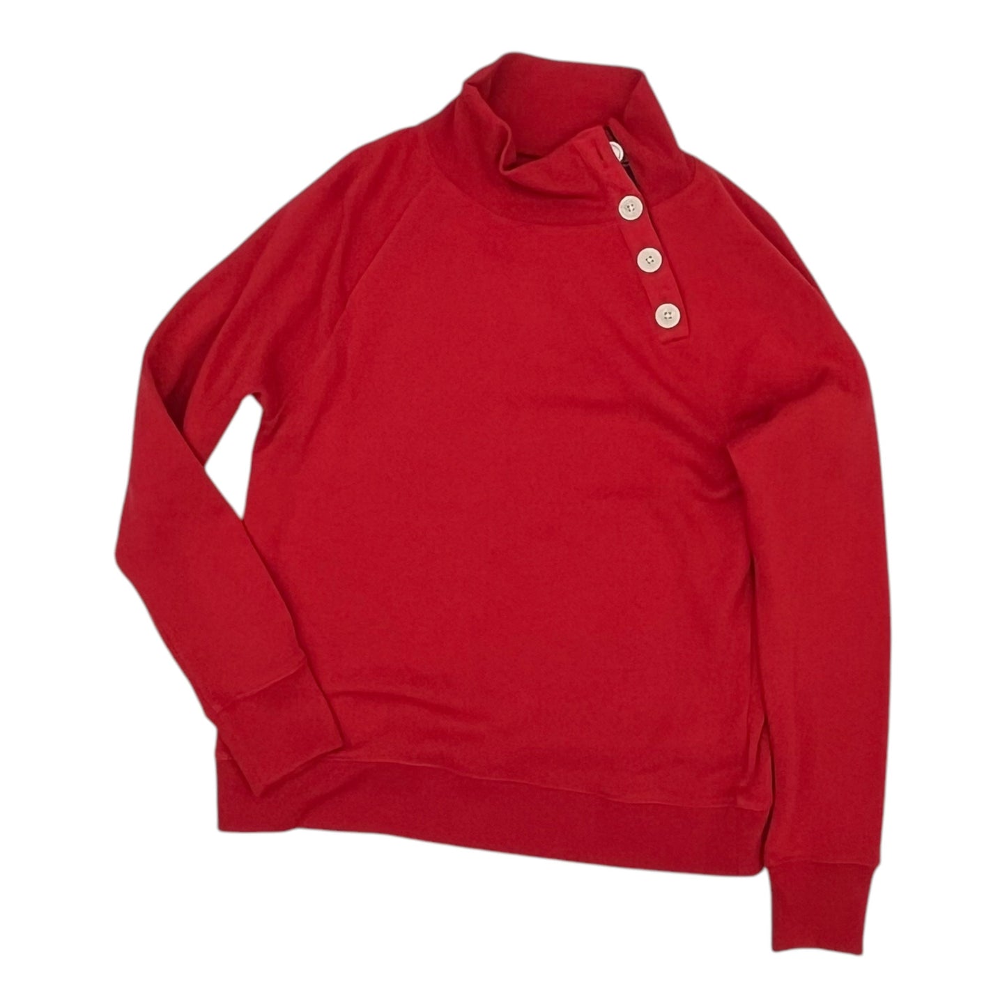 Top Ls By J. Crew In Red, Size:S