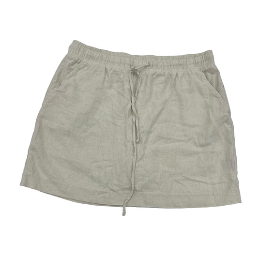 TAN SKORT by BRIGGS Size:12