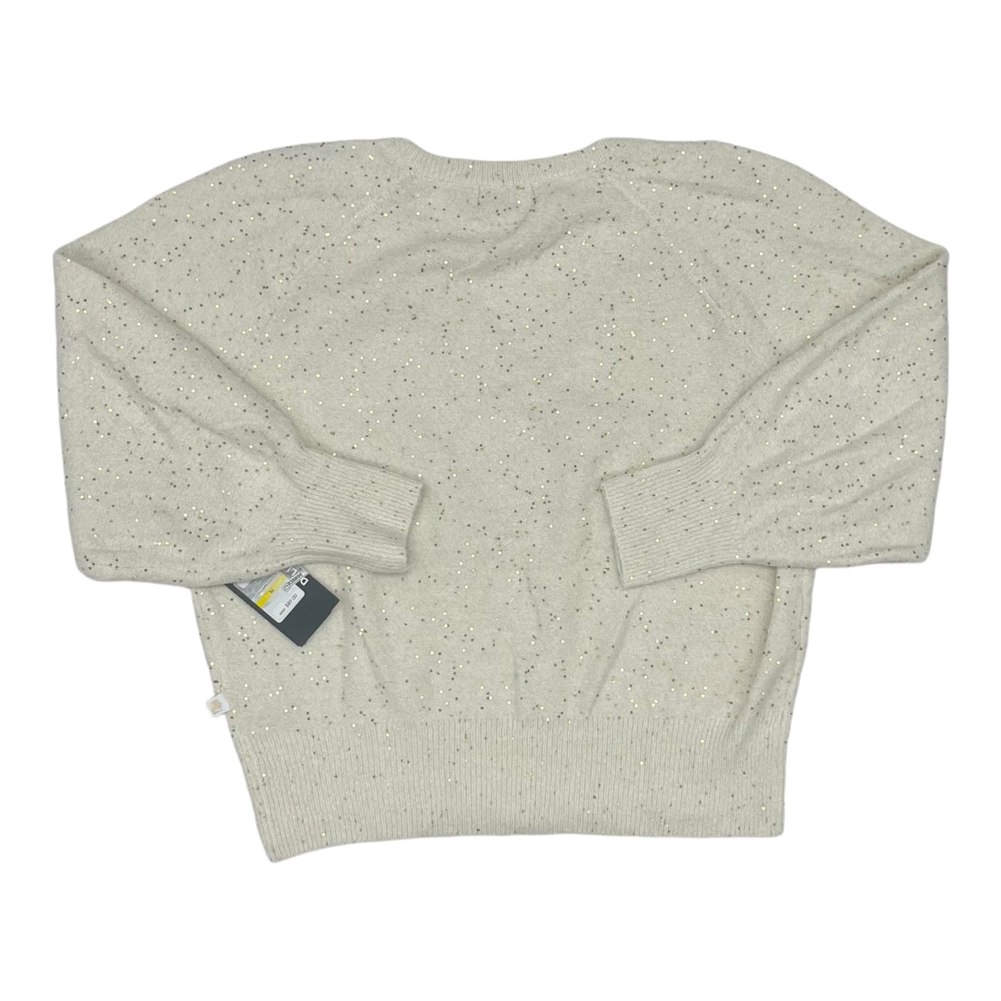 Sweater Designer By Karl Lagerfeld In Cream, Size:M