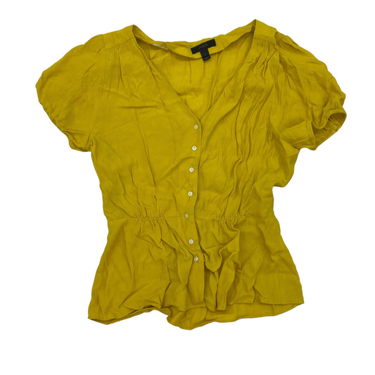 YELLOW TOP SS by J. CREW Size:XS