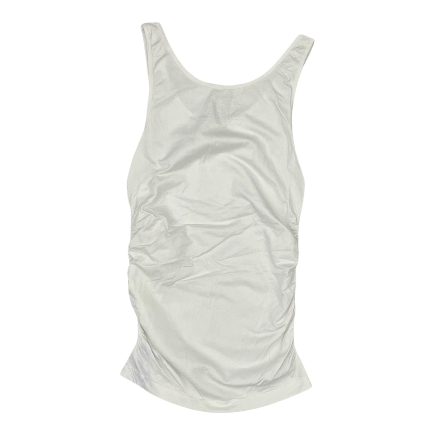 Mat Tank Top By Motherhood In White, Size:M