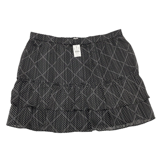 BLACK SKIRT MINI & SHORT by J. CREW Size:2X