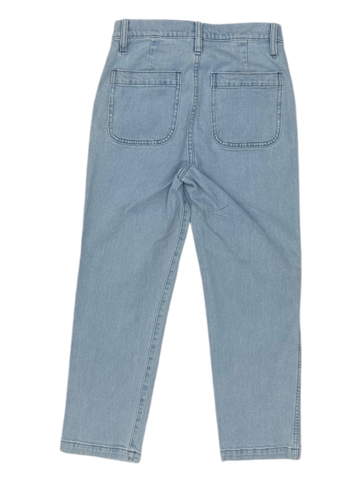 Jeans Cropped By J. Crew In Blue Denim, Size:4