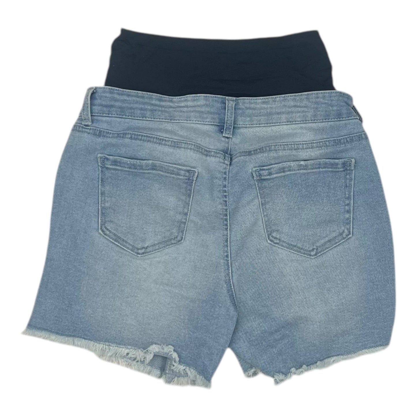 Mat Shorts By Time And Tru In Blue Denim, Size:S