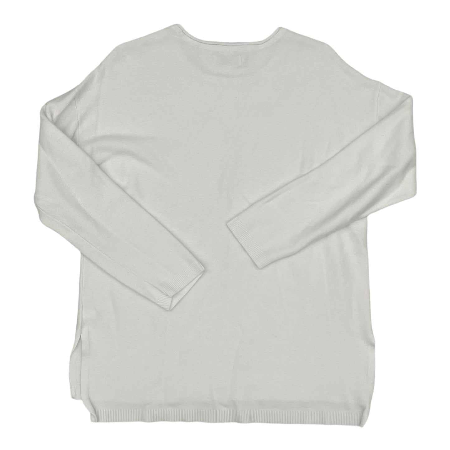 Sweater By Croft And Barrow In White, Size:S