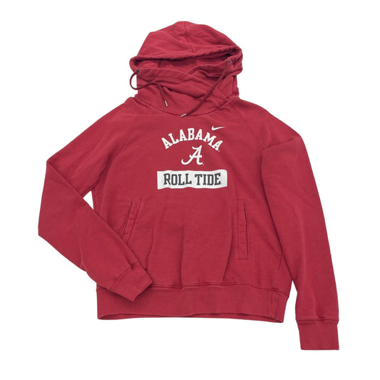 RED ATHLETIC SWEATSHIRT HOODIE by NIKE APPAREL Size:M