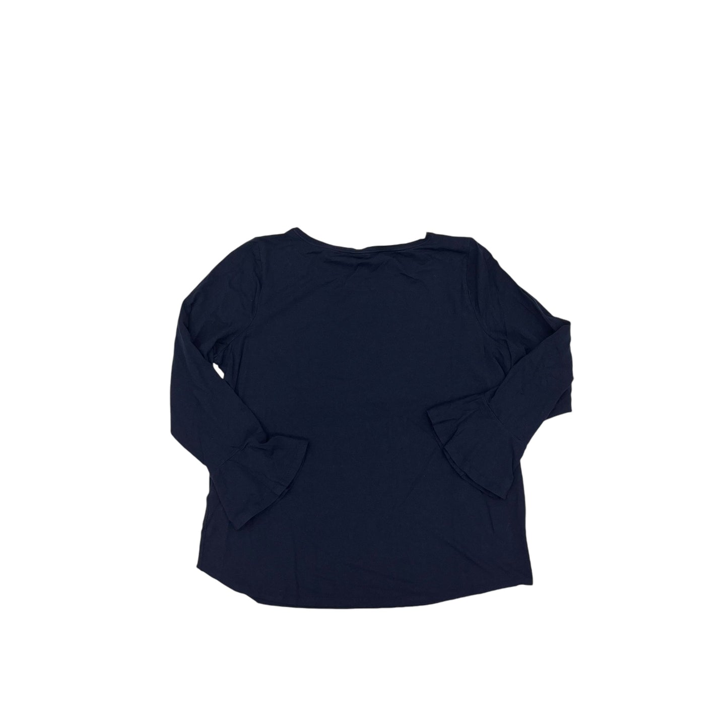 NAVY TOP LS by CHICOS Size:XL