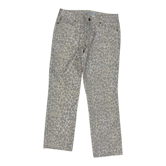 Jeans Straight By Chicos In Animal Print, Size:S