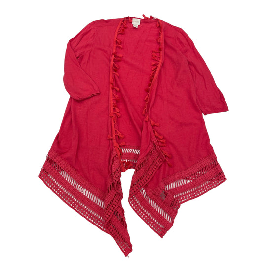 RED CHICOS CARDIGAN, Size M