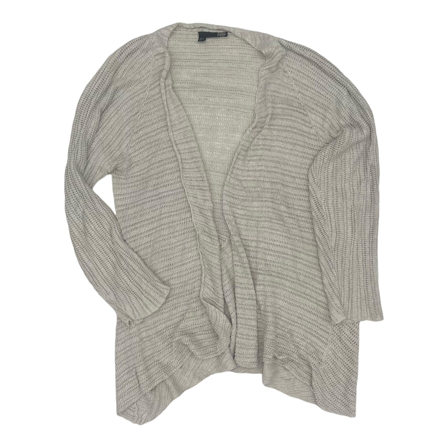 Cardigan By Eileen Fisher In Tan, Size:Xl