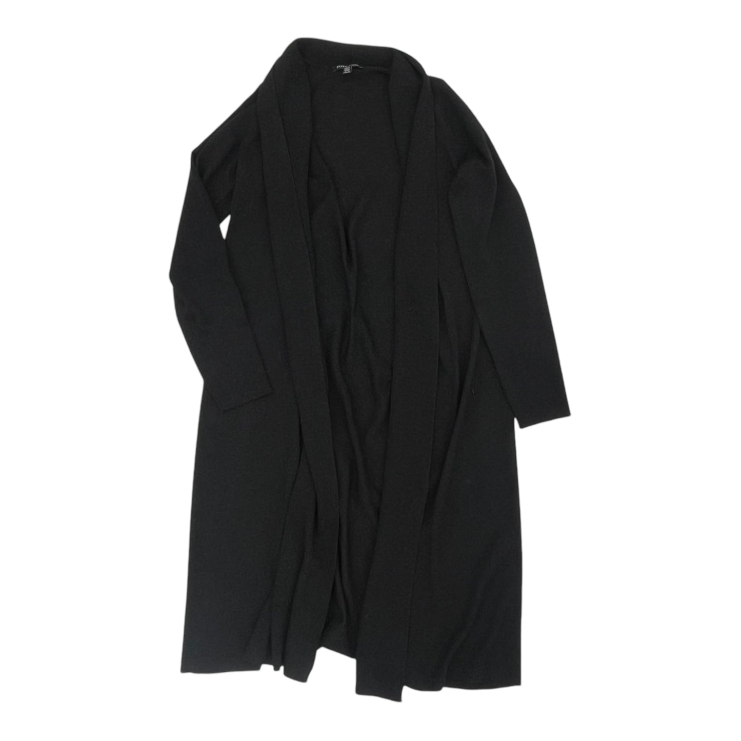 Sweater Cardigan By Eileen Fisher In Black, Size:Xsp