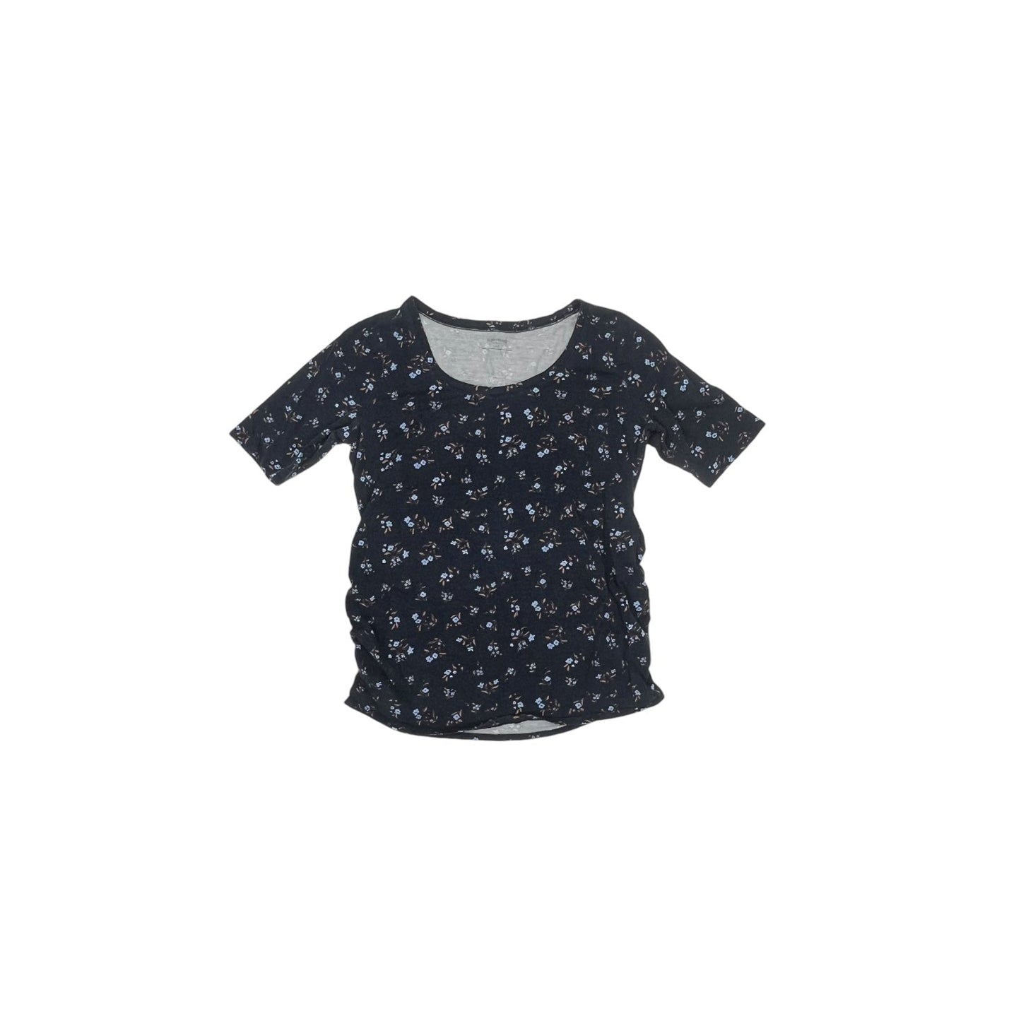 Mat Top Ss By Motherhood In Navy, Size:L