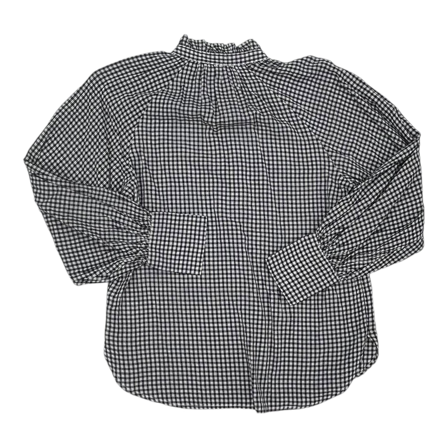 Top Ls By J. Crew In Plaid Pattern, Size:S