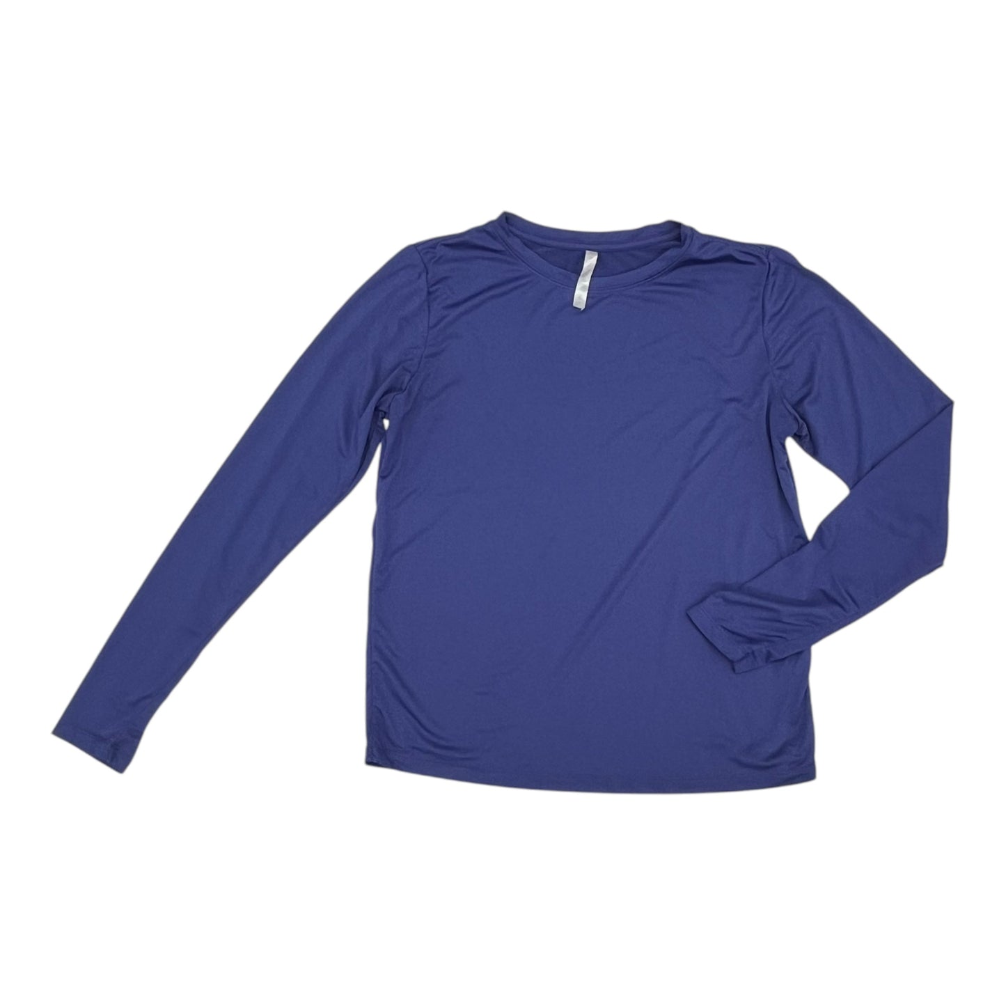 Athletic Top Ls Crewneck By Fabletics In Blue, Size:S