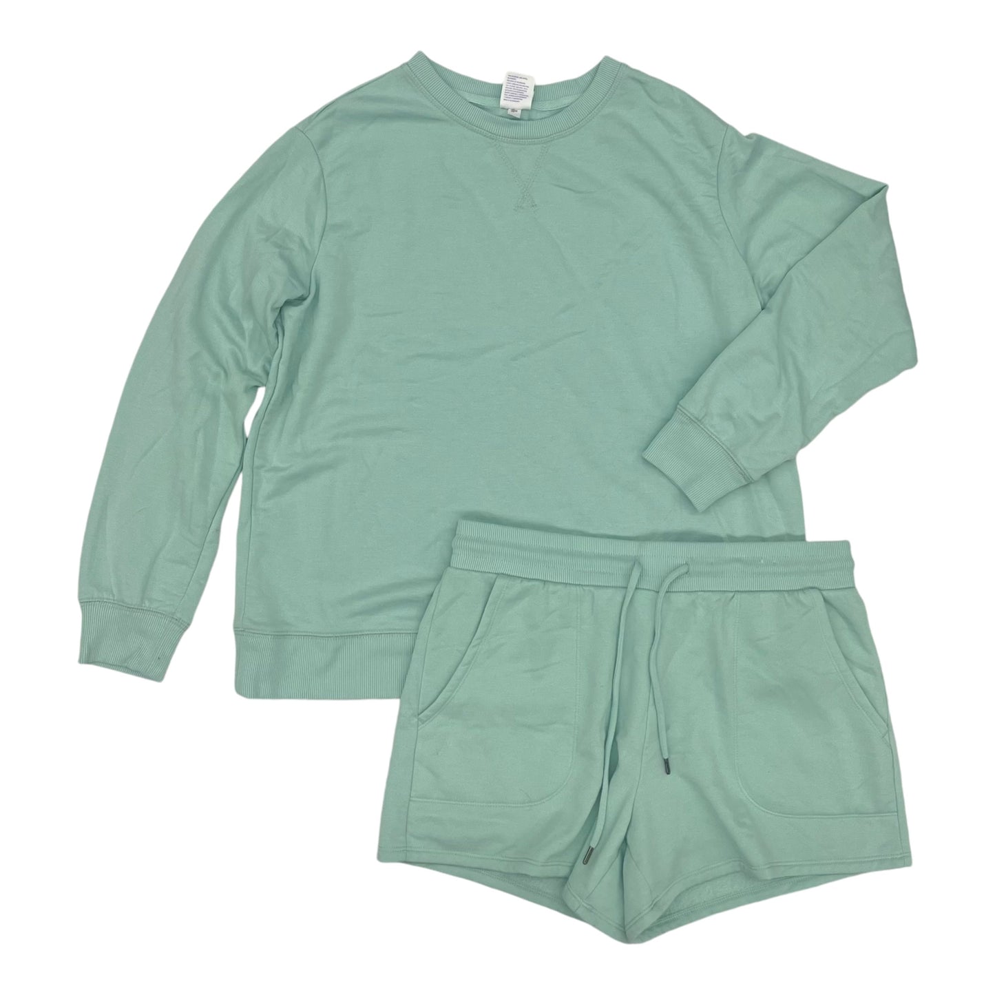 Lounge Set Shorts By Stars Above In Aqua, Size:M