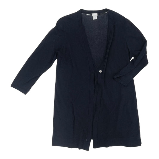 Cardigan By Chicos In Blue, Size:L