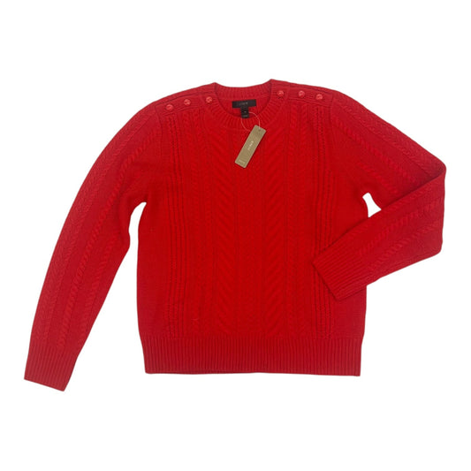 Sweater By J. Crew In Red, Size:M