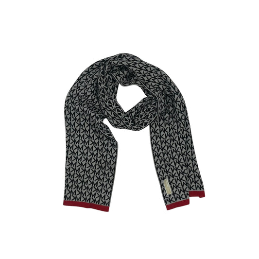 Scarf Designer By Michael Kors In Black & Grey