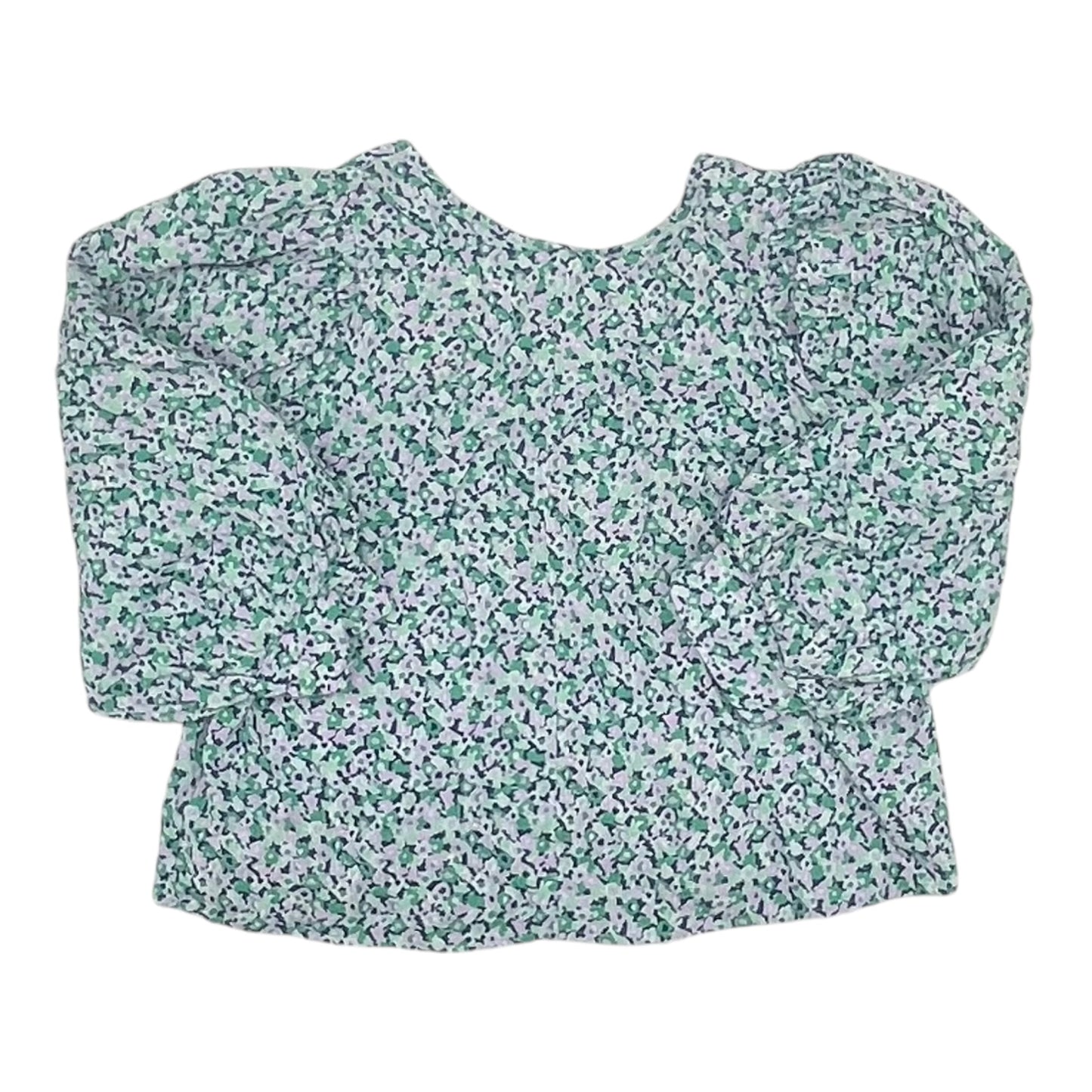 Top Ls By A New Day In Floral Print, Size:Xl