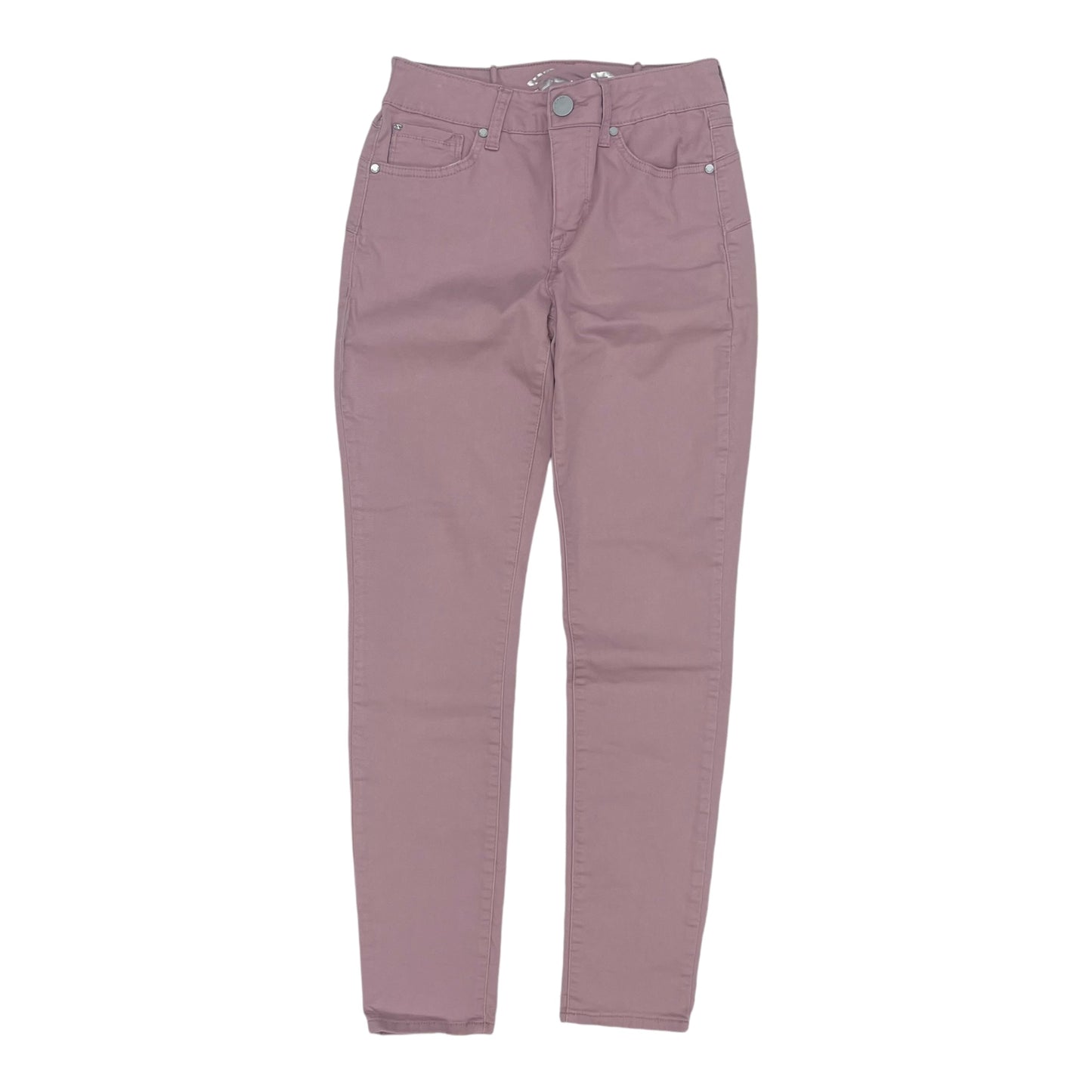 Jeans Skinny By Seven 7 In Pink Denim, Size:4