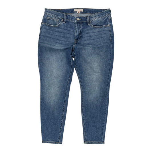 Jeans Skinny By Lucky Brand In Blue Denim, Size:14