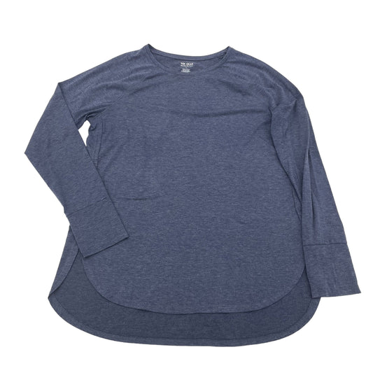 BLUE ATHLETIC TOP LS CREWNECK by TEK GEAR Size:L