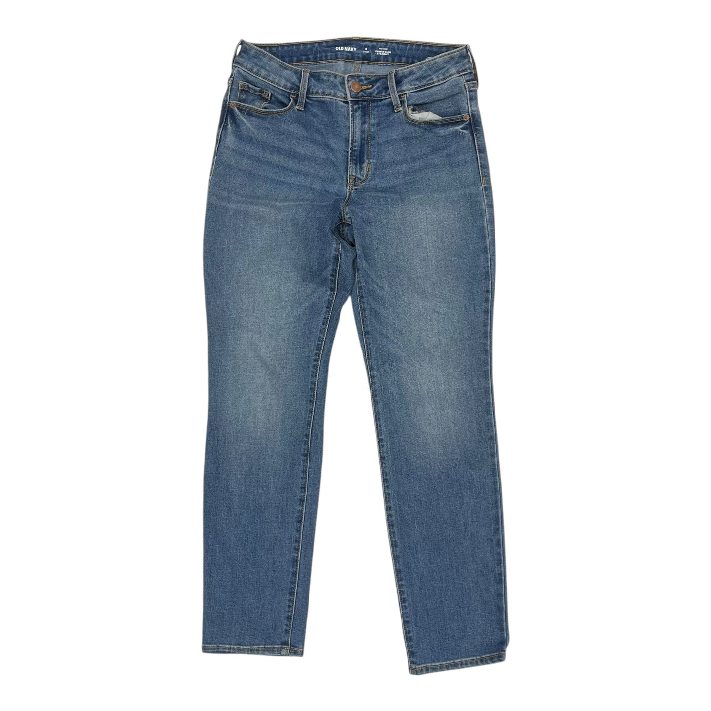 Jeans Skinny By Old Navy In Blue Denim, Size:6