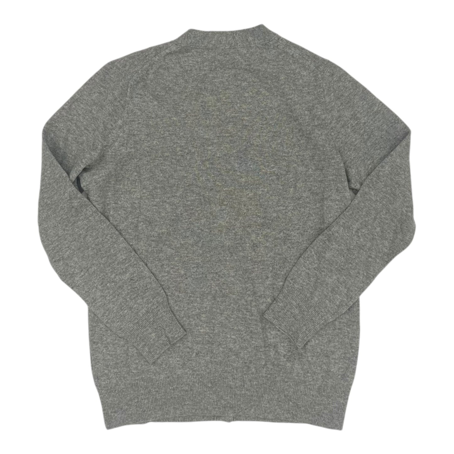 Sweater Cardigan By J. Crew In Grey, Size:M