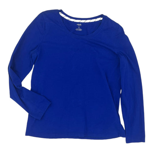 Top Ls Basic By Rafaella In Blue, Size:L