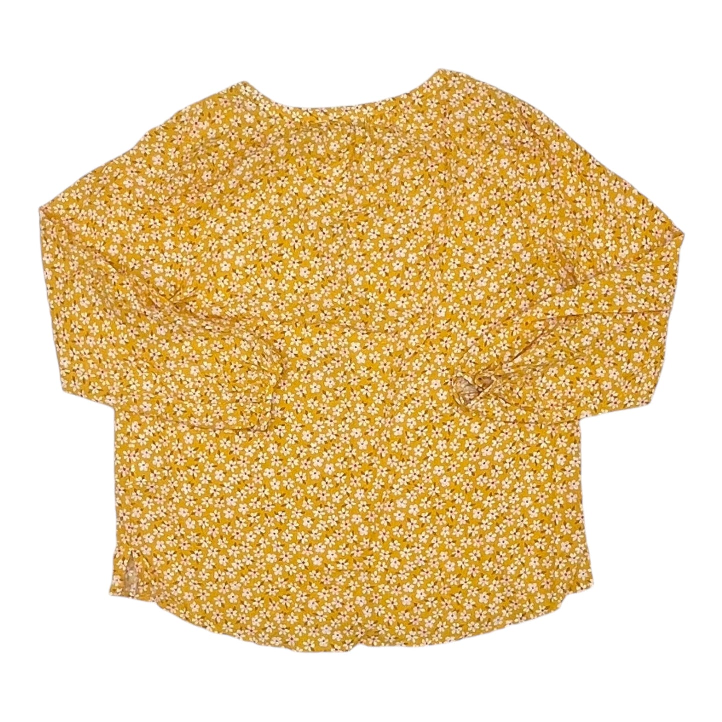 Blouse Ls By Old Navy In Yellow, Size:L