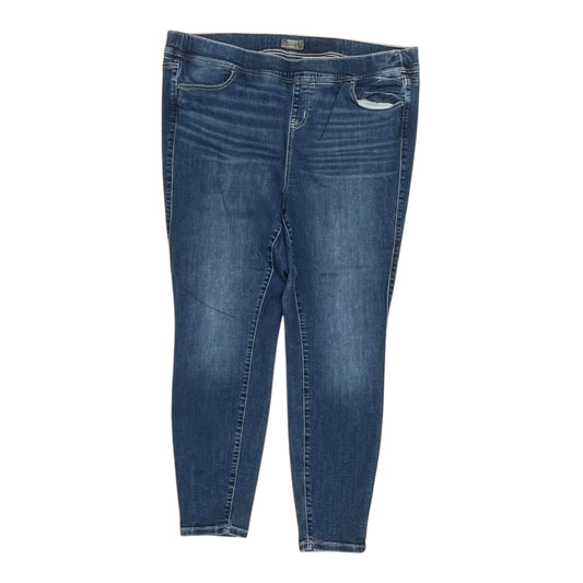 Jeans Jeggings By Torrid In Blue Denim, Size:3X