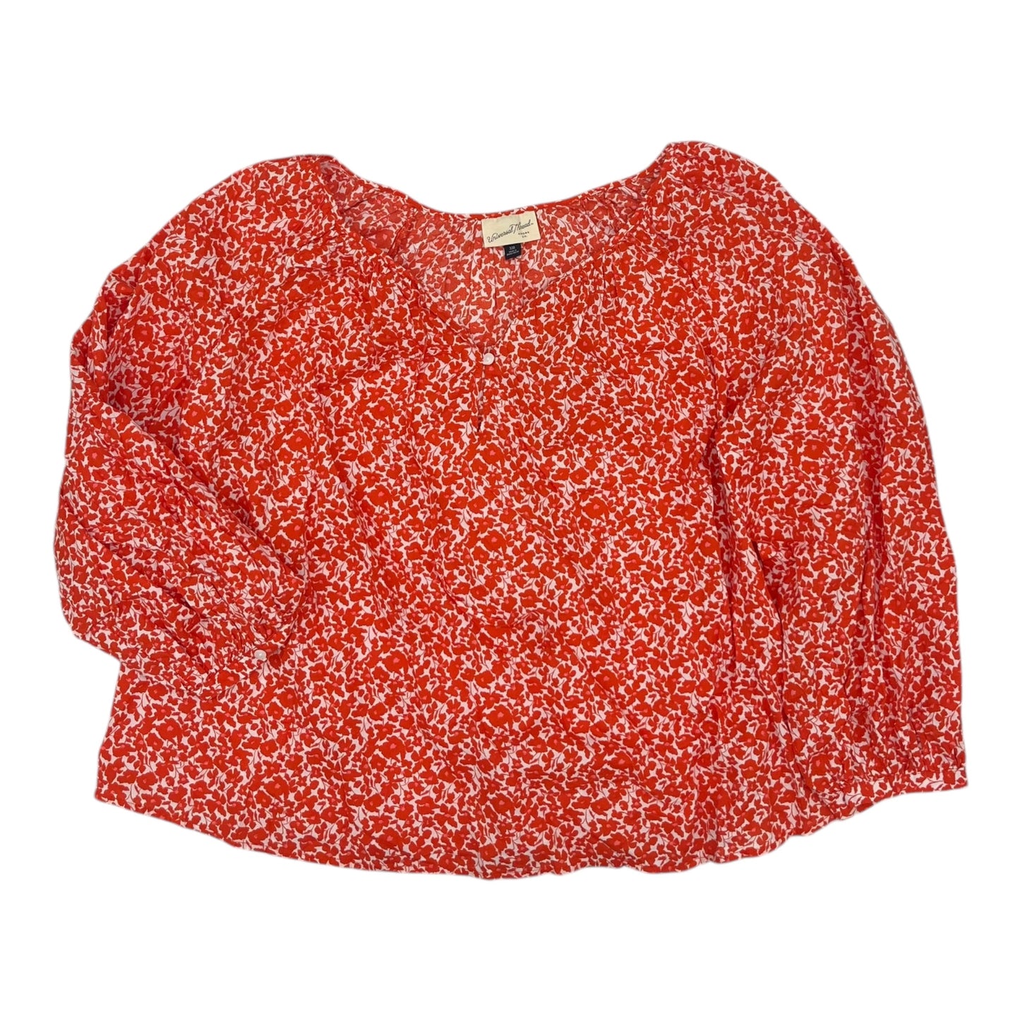 Top Ls By Universal Thread In Orange, Size:Xxl