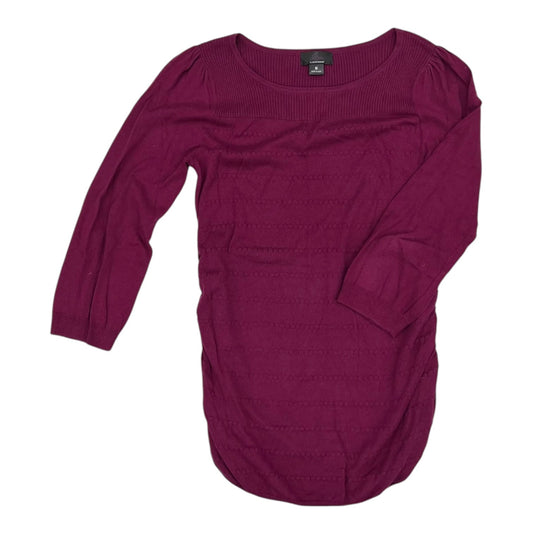 Mat Top Ls By Oh Baby By Motherhood In Purple, Size:M