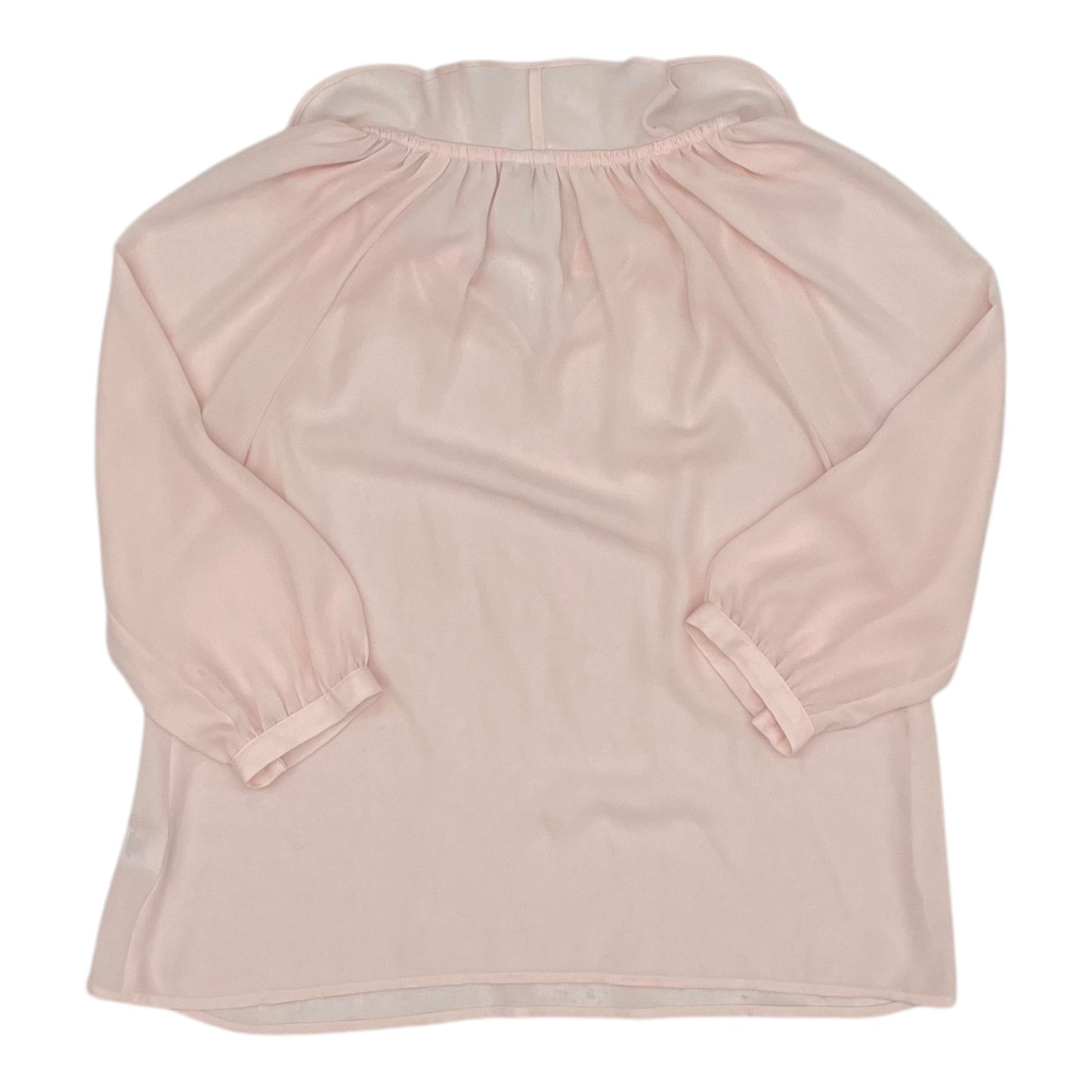 Blouse Ls By Elle In Pink, Size:Xs