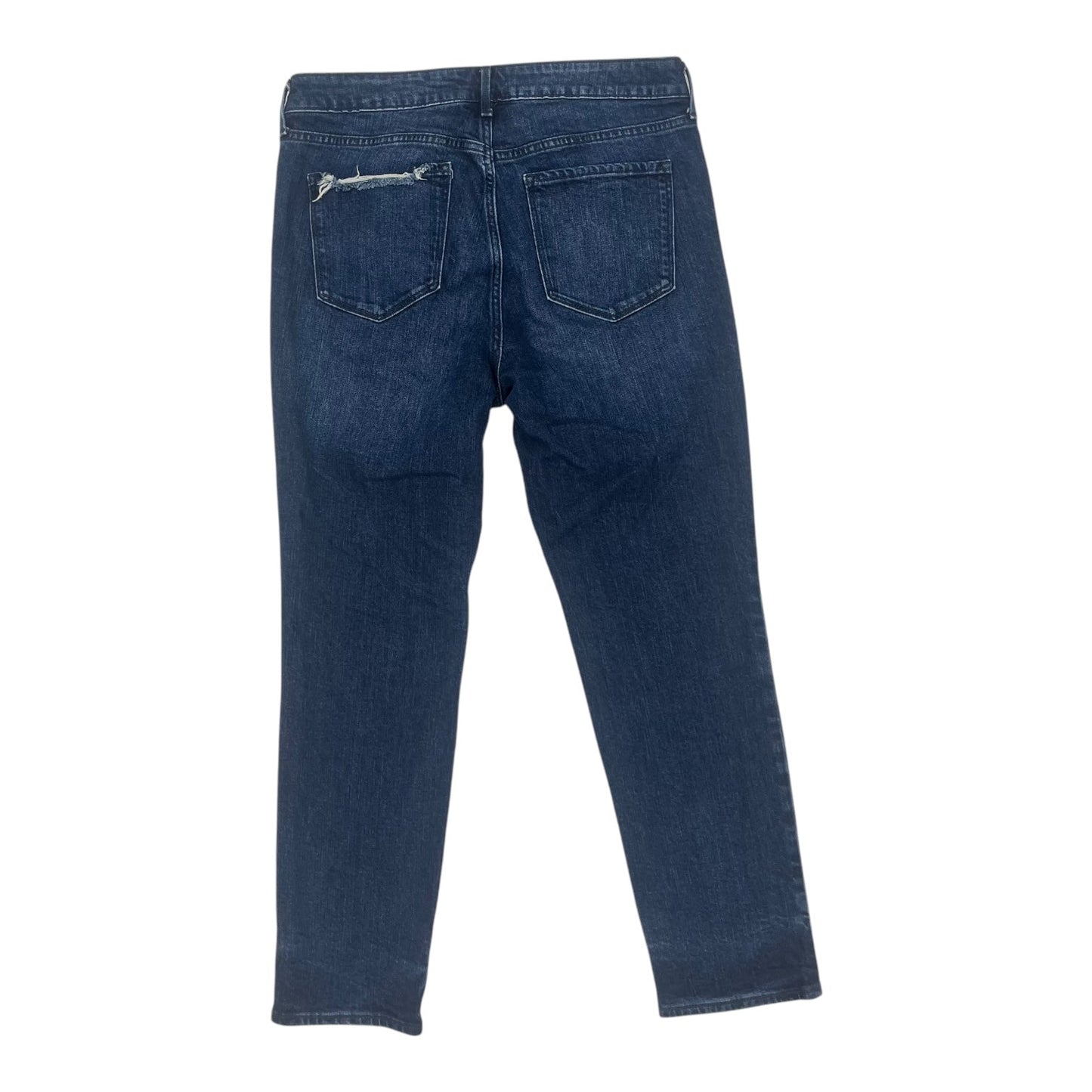 Jeans Straight By Old Navy In Blue Denim, Size:14