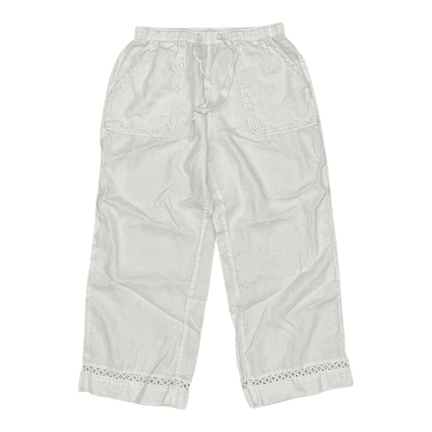 Pants Linen By Joie In White, Size:M