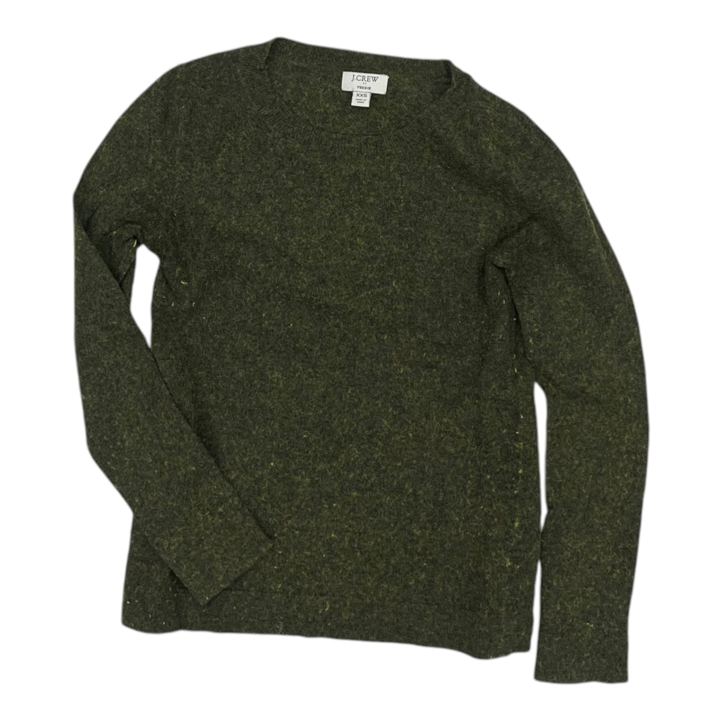 Sweater By J. Crew In Green, Size:Xxs