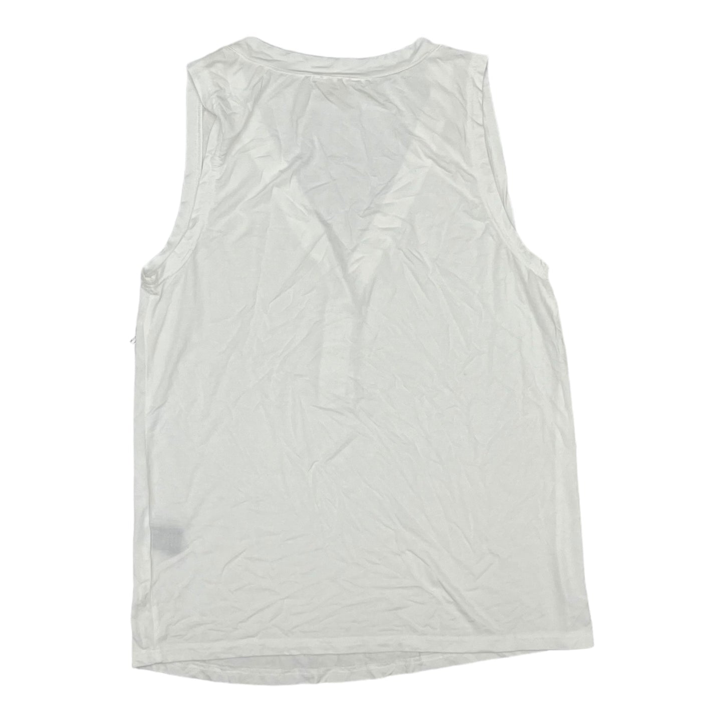 WHITE TOP SLEEVELESS by POL Size:L