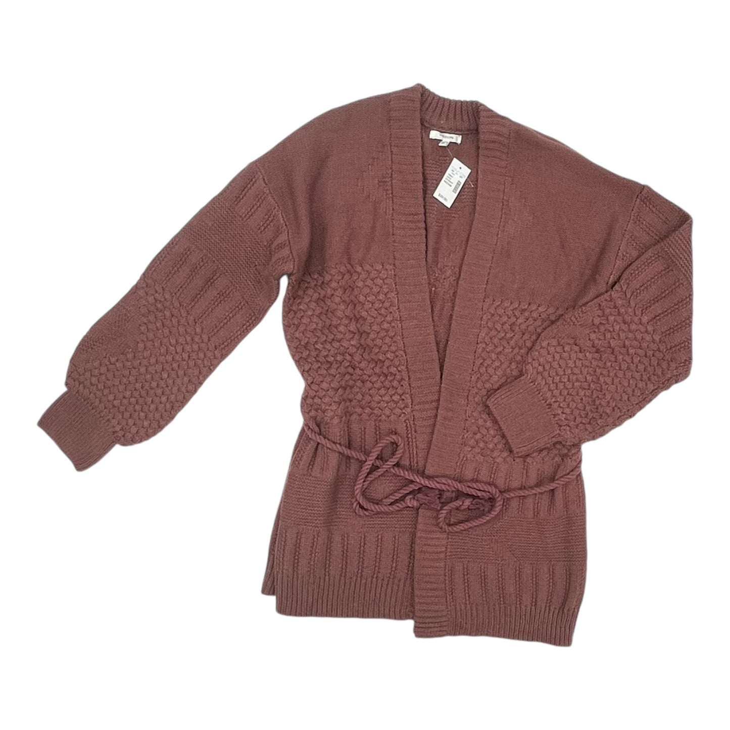 Sweater Cardigan By Maurices In Mauve, Size:M