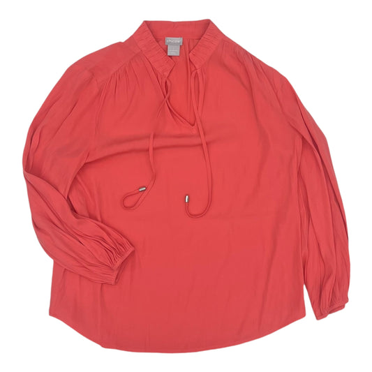 Top Ls By Chicos In Orange, Size:M