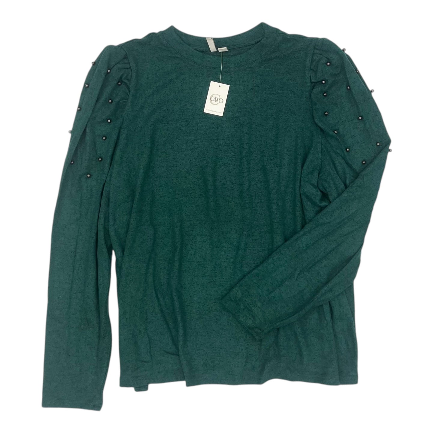 Top Ls By Cato In Green, Size:1X