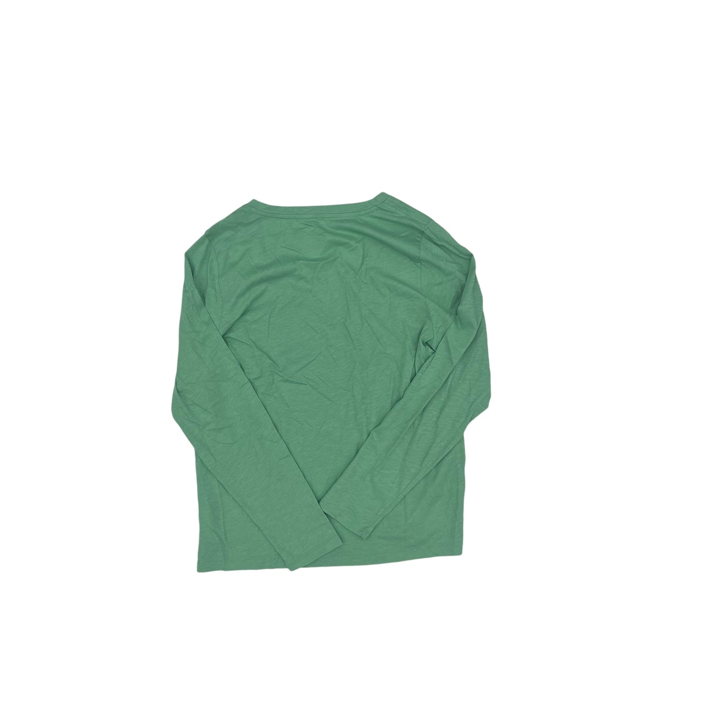 Top Ls Basic By J. Crew In Green, Size:Xl