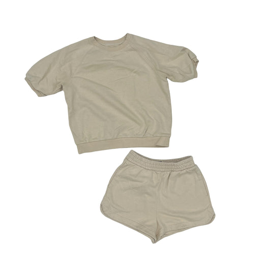 Lounge Set Shorts By Gap In Tan, Size:Xs