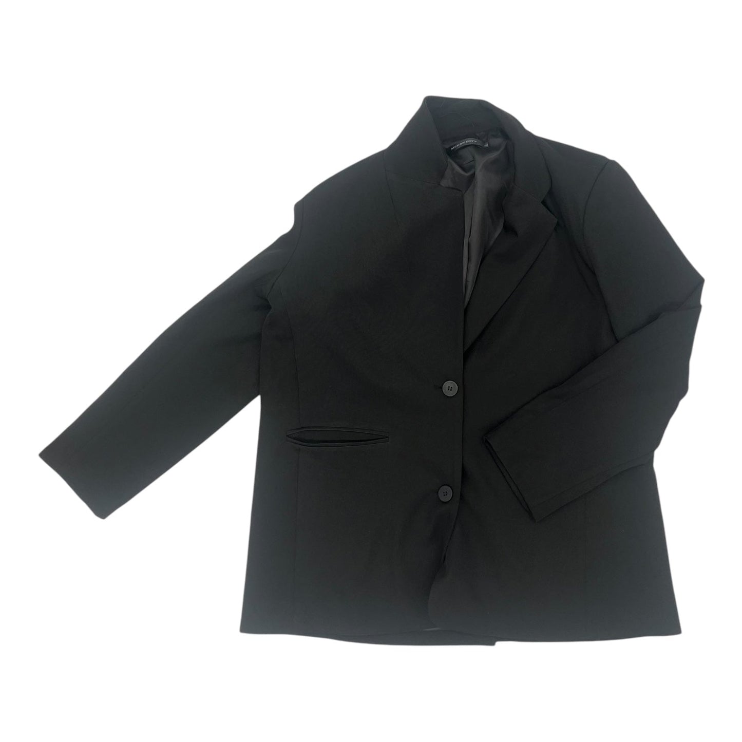 Blazer By Clothes Mentor In Black, Size:Xl