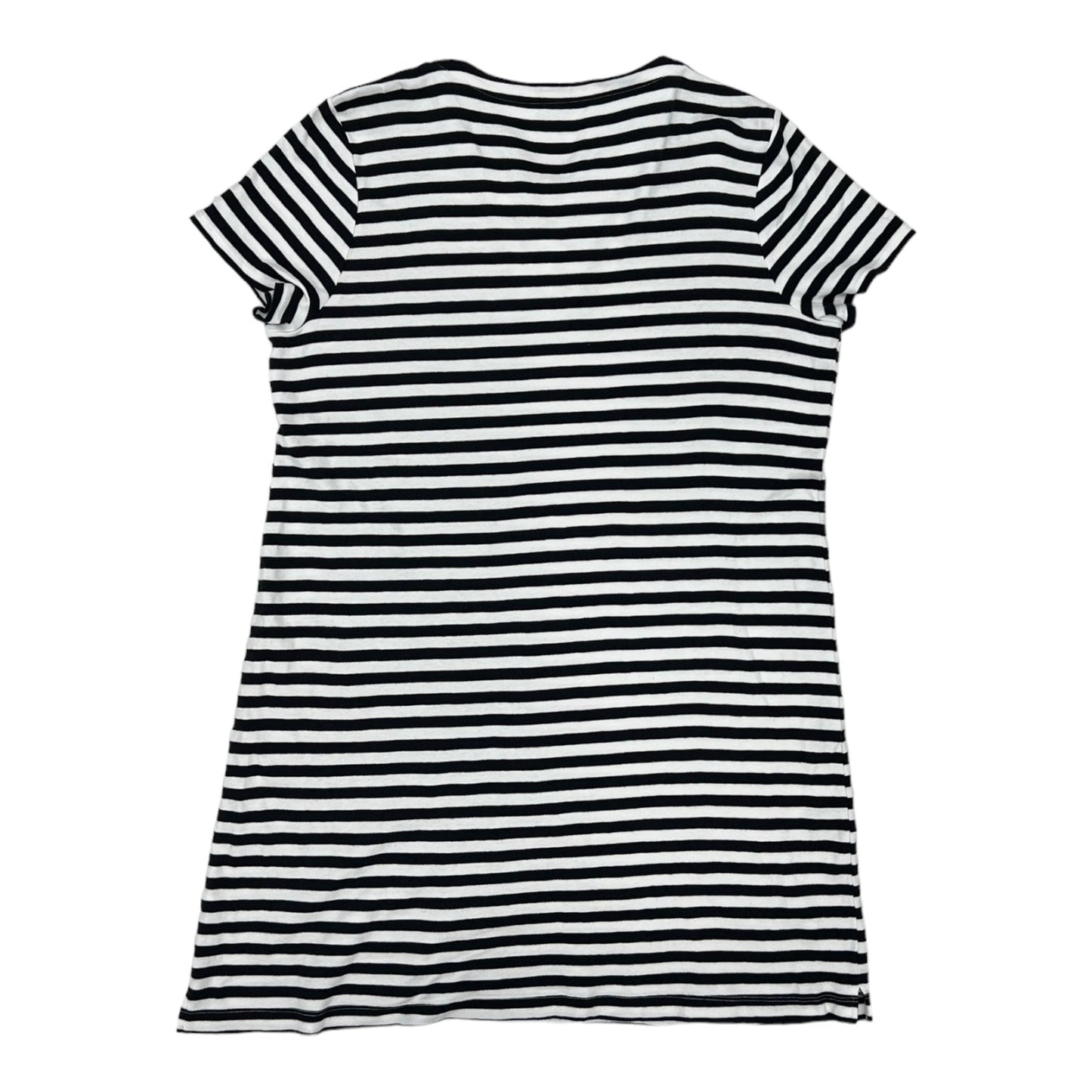 STRIPED PATTERN DRESS CASUAL SHORT by CROFT AND BARROW Size:XL