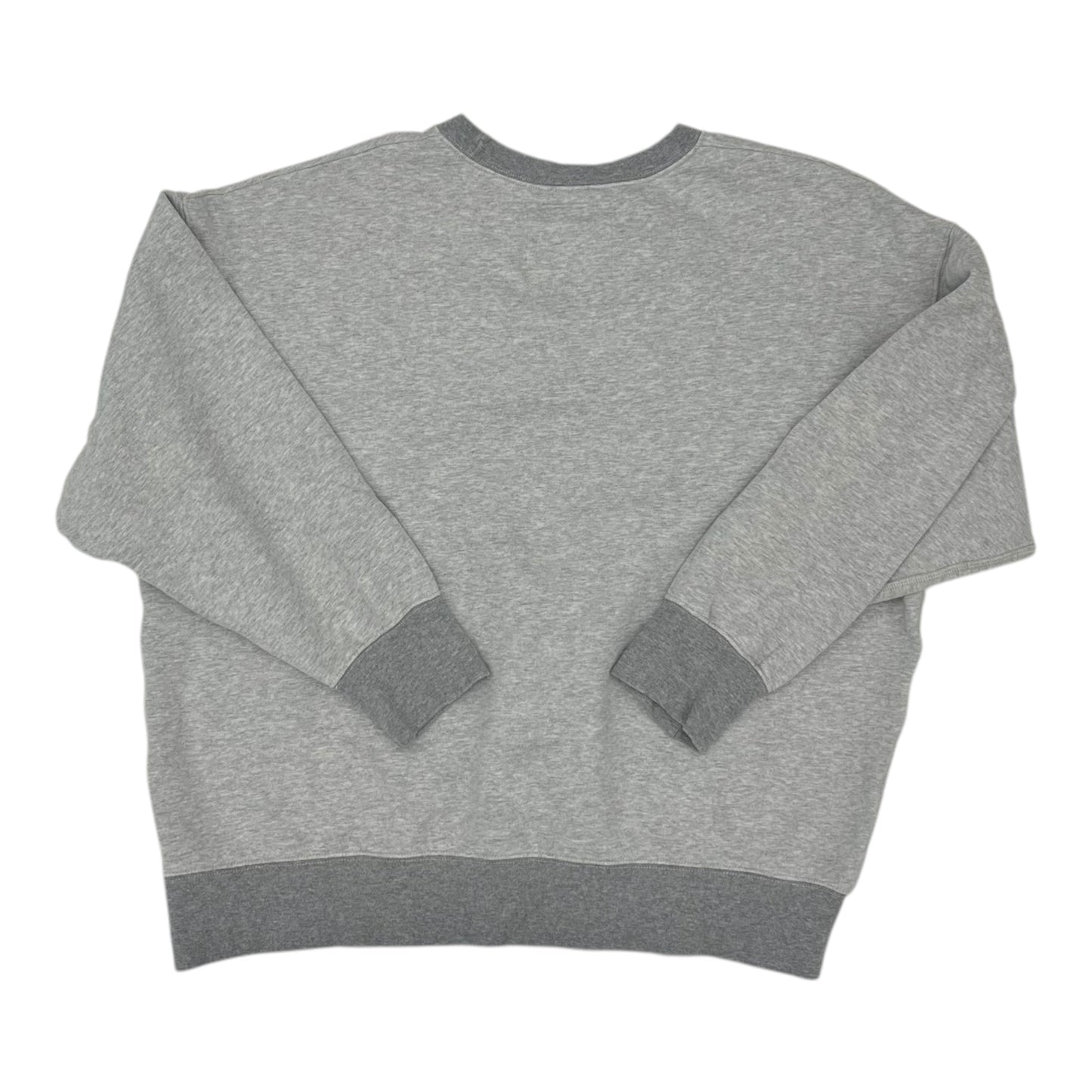 Sweatshirt Crewneck By American Eagle In Grey, Size:L