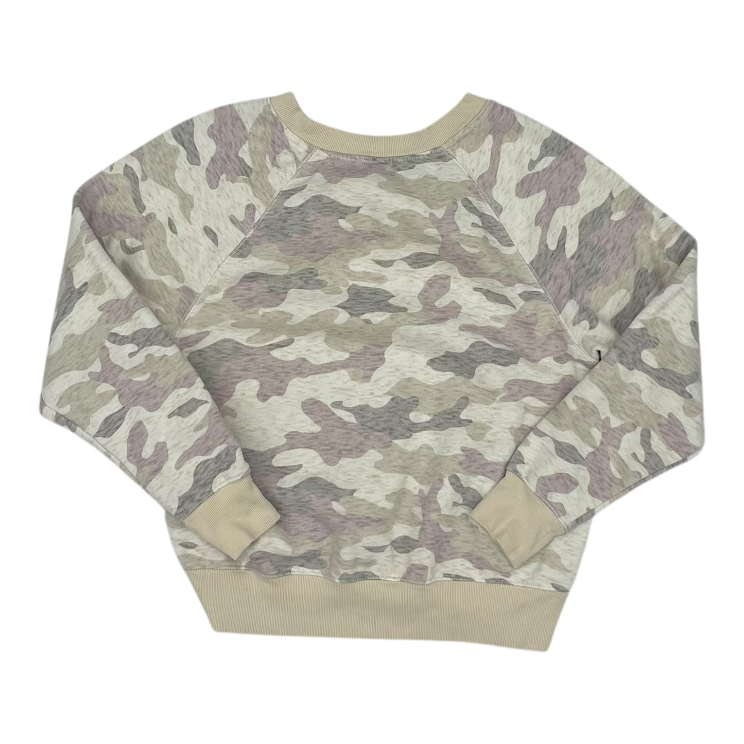 Sweatshirt Crewneck By Old Navy In Camouflage Print, Size:Xs