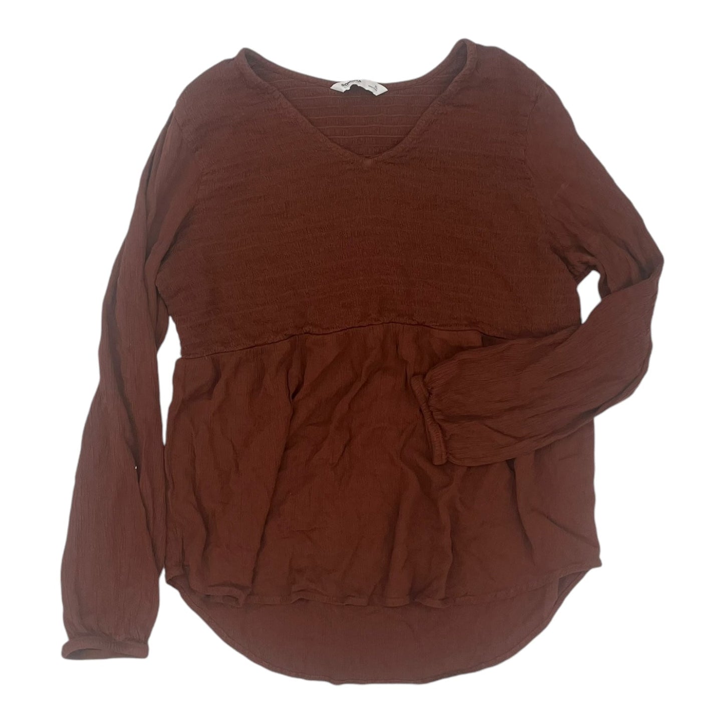 Top Ls By Sonoma In Brown, Size:Xl