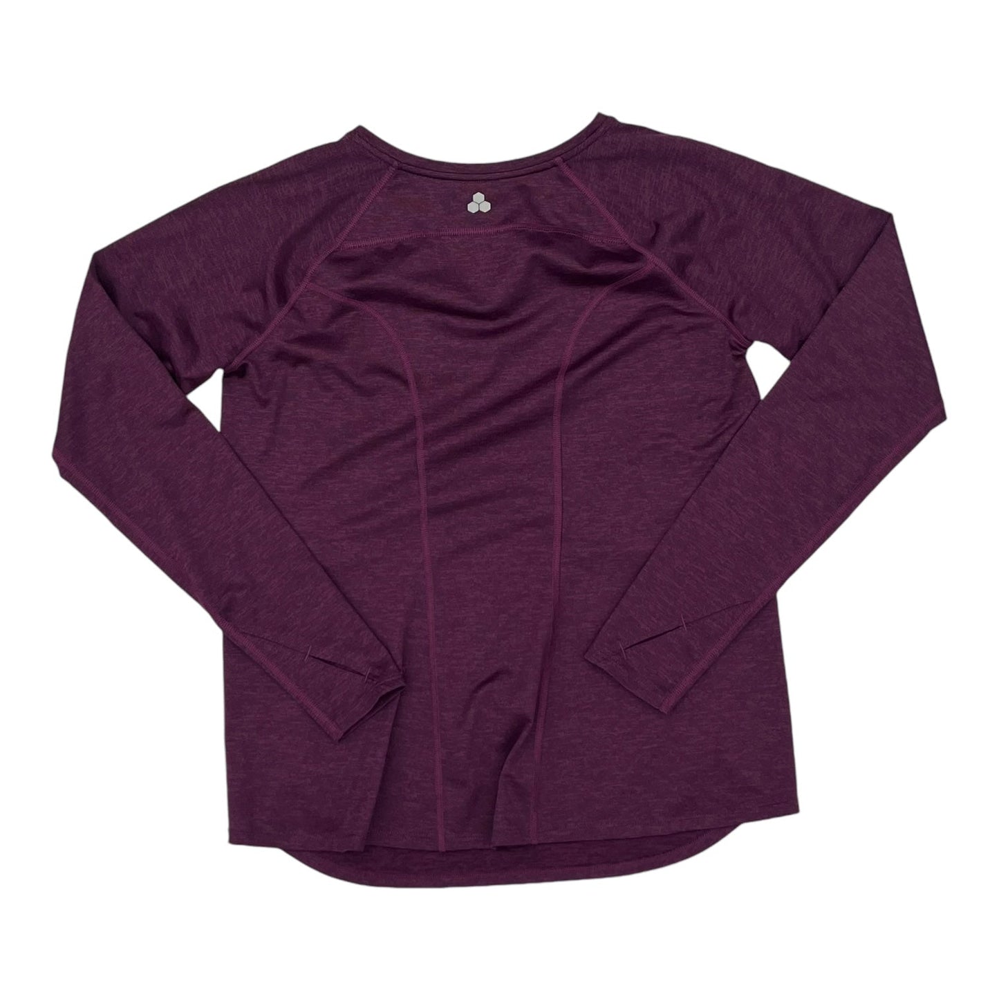 PURPLE ATHLETIC TOP LS CREWNECK by TEK GEAR Size:S