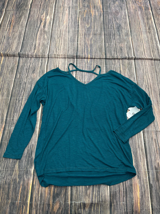 Athletic Top Long Sleeve Crewneck By Xersion  Size: L